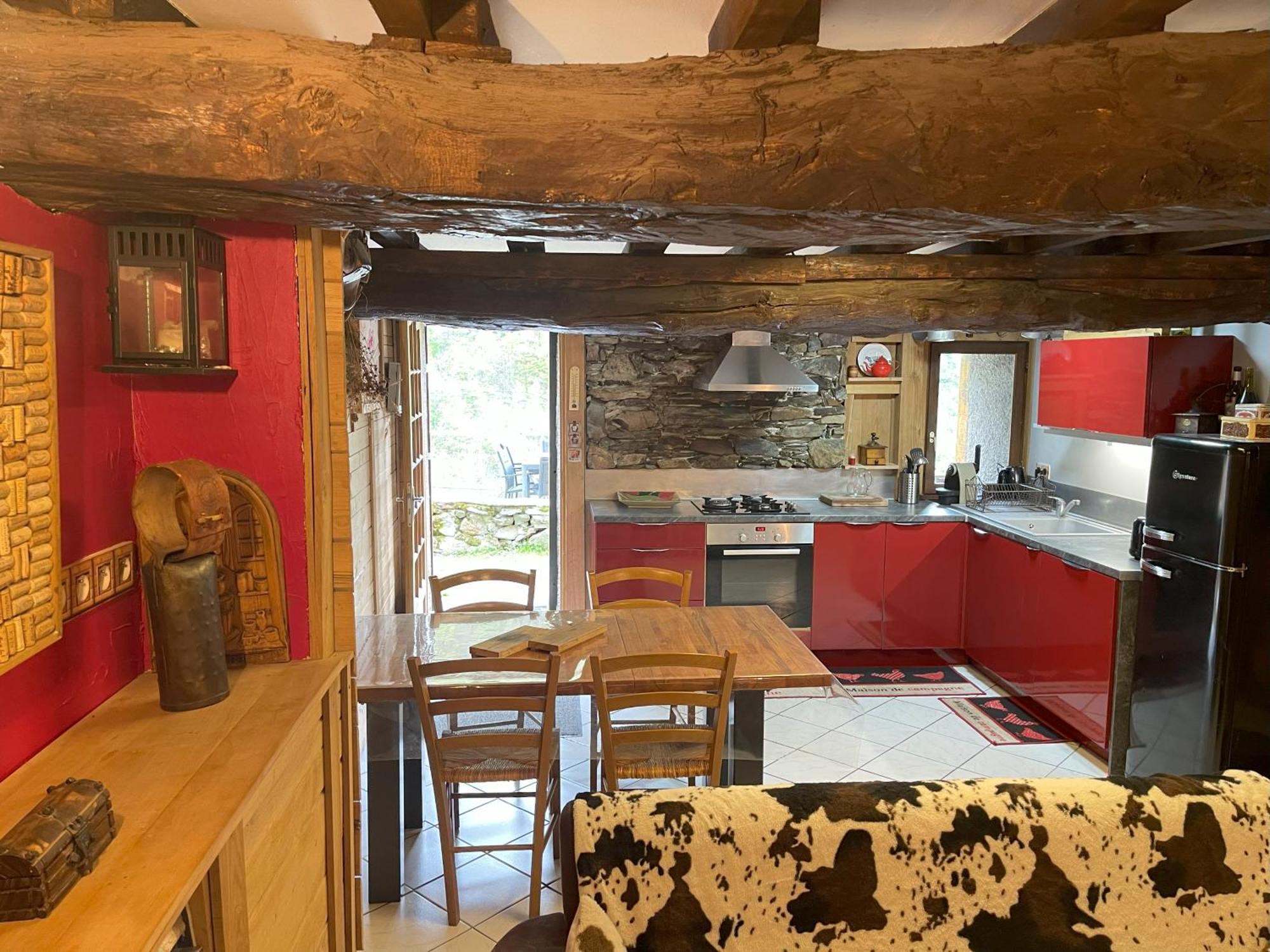 Grange Renovee, Pyrenees Ariegeoises, Gite Haute Ariege Auzat 외부 사진