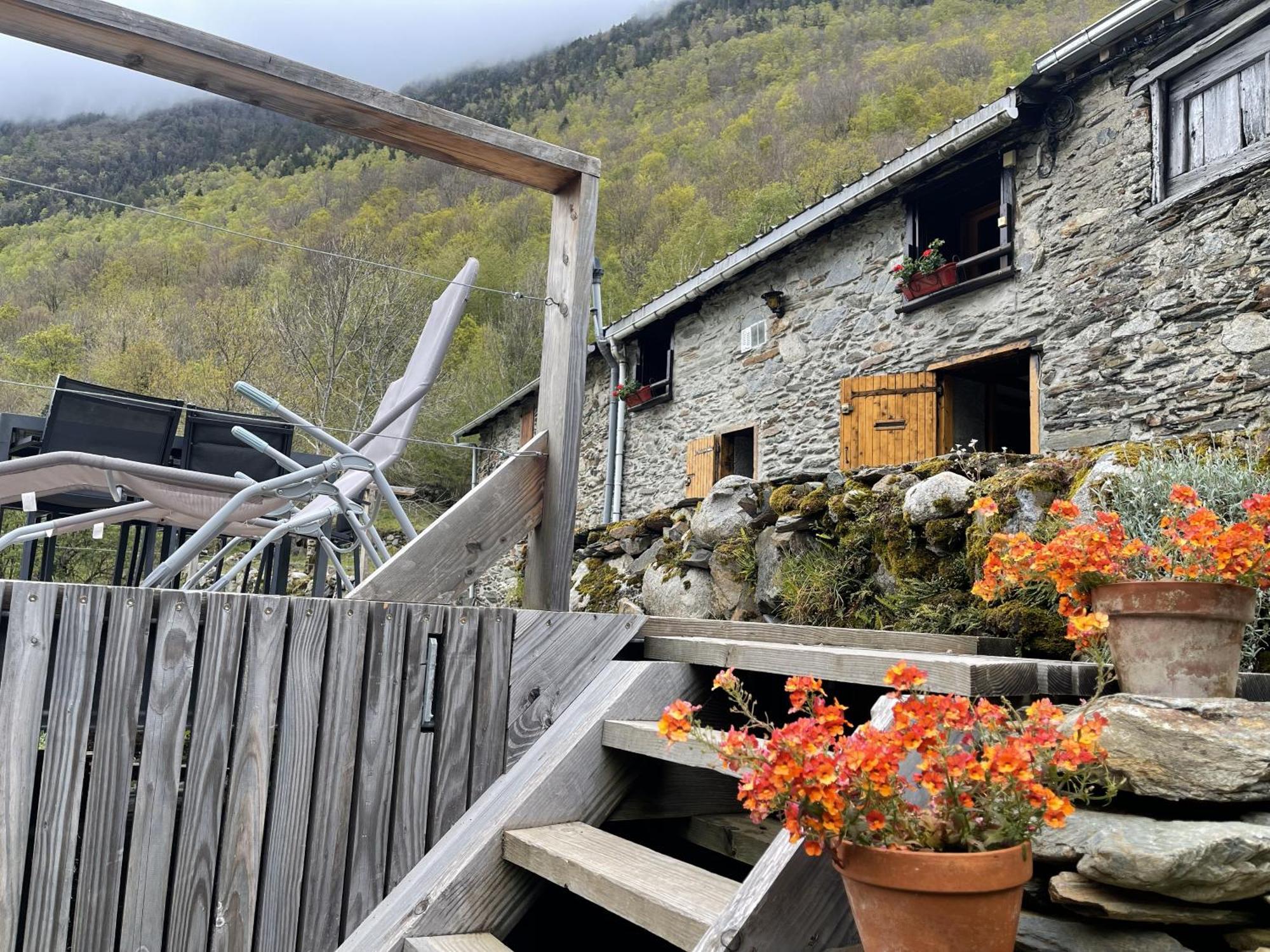 Grange Renovee, Pyrenees Ariegeoises, Gite Haute Ariege Auzat 외부 사진